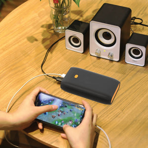 Avviatore d'Emergenza Tascabile 800A (QDSP) - Power Bank Fast Charge e Torcia SOS - Per Auto e Moto 12V