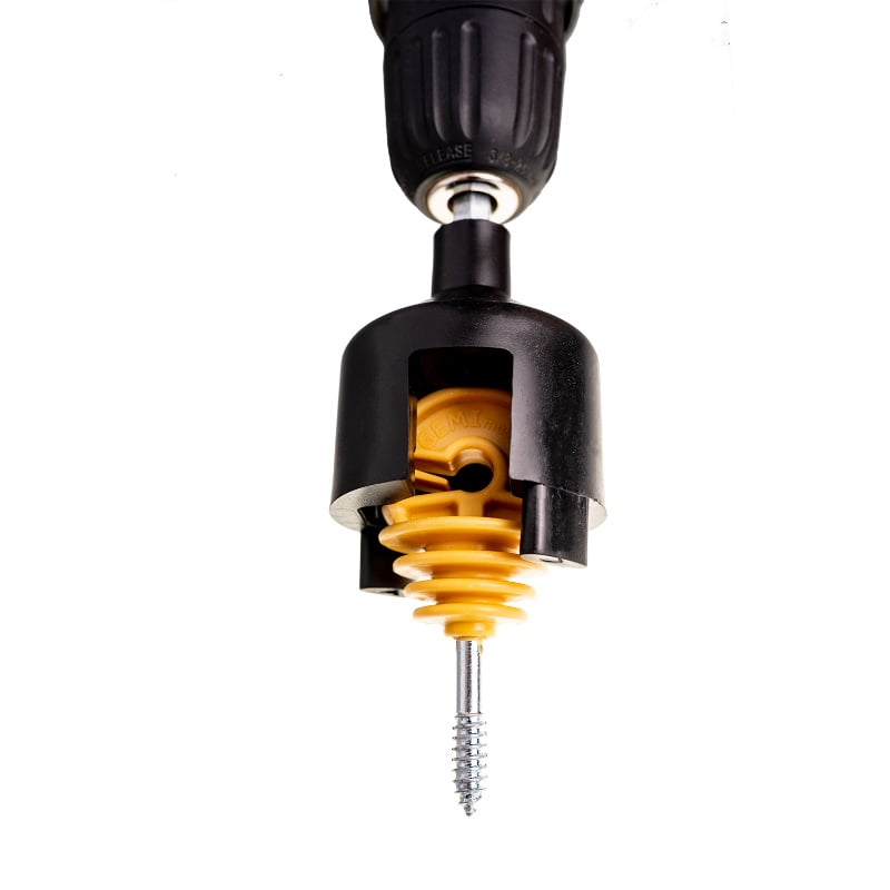 Avvita Svita Mandrino 5 pezzi Per Isolatori Pali In Legno Per Recinti Elettrici Recinzioni Elettrificate Gemi