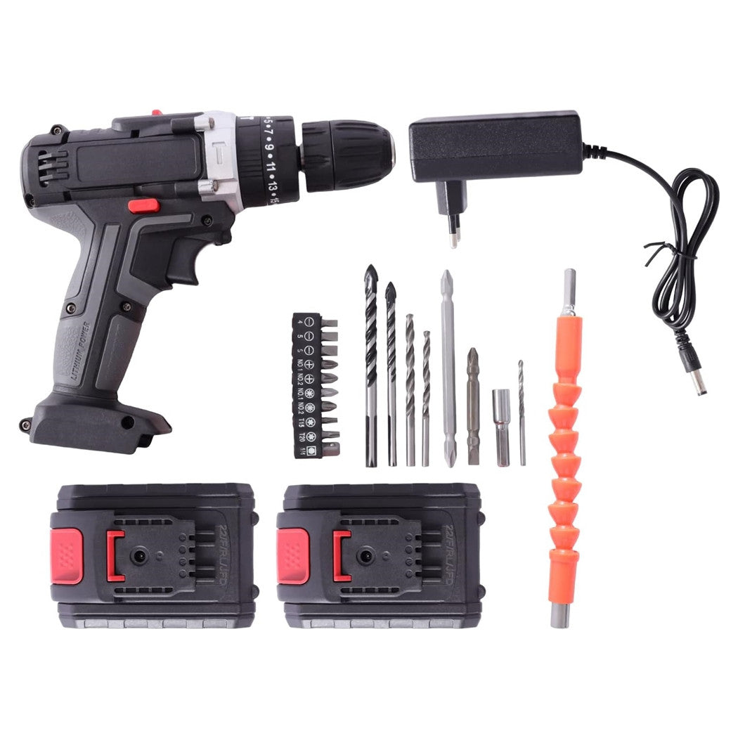 Trade Shop - Avvitatore A Batteria 48v Trapano Cacciaviti Per Installazione Tv Tenda Lampadine         