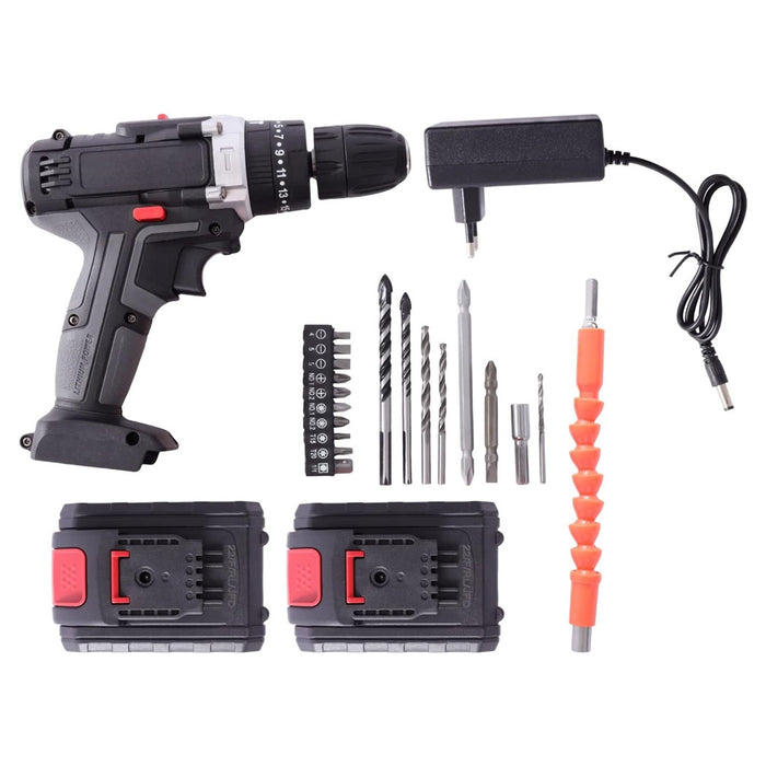 Trade Shop - Avvitatore A Batteria 48v Trapano Cacciaviti Per Installazione Tv Tenda Lampadine         