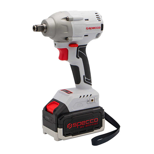 AVVITATORE AD IMPULSI A BATTERIA 20V 280Nm 1/2" + 2 BATTERIE E CARICATORE SPECCO