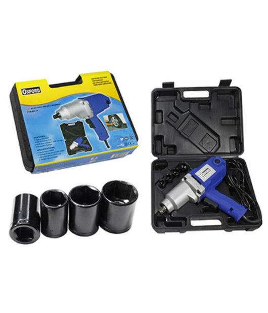 Avvitatore Â½" Elettrico 800 Watt Impulso Svitaruote Elettronico Con Bussole         