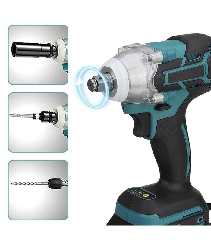 Avvitatore Impulsi Svita Avvita Bulloni Doppia Batteria 20v 5ah + 25 Accessori         