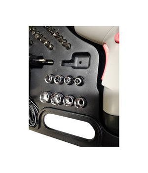 Avvitatore Kit Cacciavite Professionale Cordless Con 44 Inserti E Punte Jl24801         