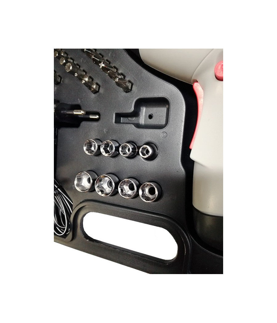 Avvitatore Kit Cacciavite Professionale Cordless Con 44 Inserti E Punte Jl24801         