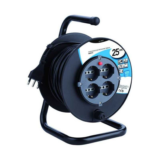 Avvolgicavi 4 Prese Bricolage 10/16A+T 3X1,5 25 m Art. 49027