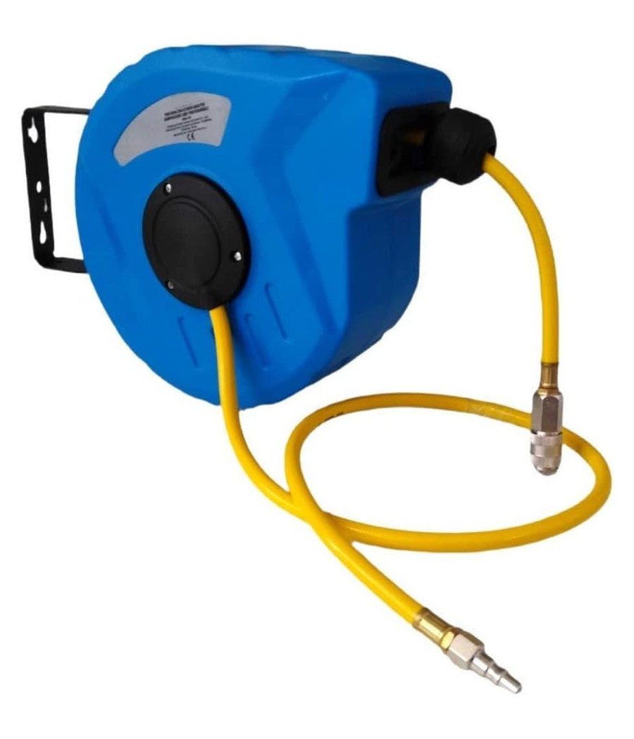 Avvolgitubo Prolunga Aria Compressa Tubo Cavo 12mt Portatile Xba-03         