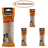 Vitakraft osso per cani snack chews 14 cm 4 confezioni da 90 gr