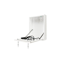 Armadio Contenitore Metallico Verticale Nvr Dvr Pulsar Bianco AWO529W