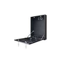 Armadio Contenitore Metallico Verticale Nvr Dvr Pulsar Nero AWO530