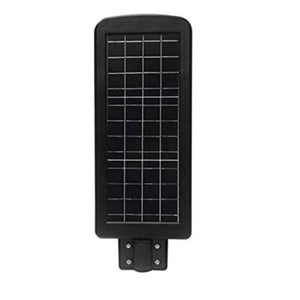 Proiettore led solare con telecomando innesto palo 8 watt luce fredda 6000k ip65