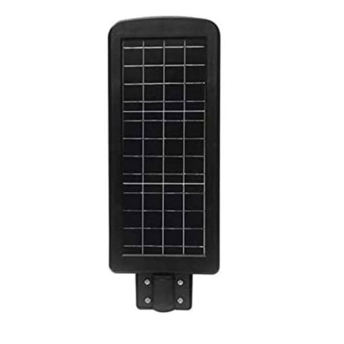 Proiettore led solare con telecomando innesto palo 8 watt luce fredda 6000k ip65