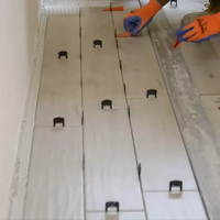 Distanziatori elementi livellanti piastrelle 3-12 mm confezione 250 pezzi *** spessore 1,5 mm, confezione 1