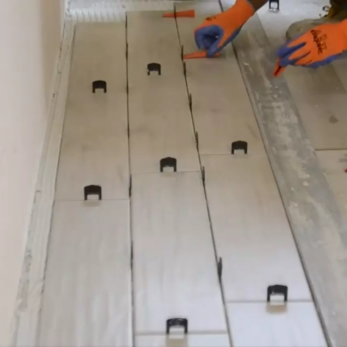 Distanziatori elementi livellanti piastrelle 3-12 mm confezione 250 pezzi *** spessore 1,5 mm, confezione 1