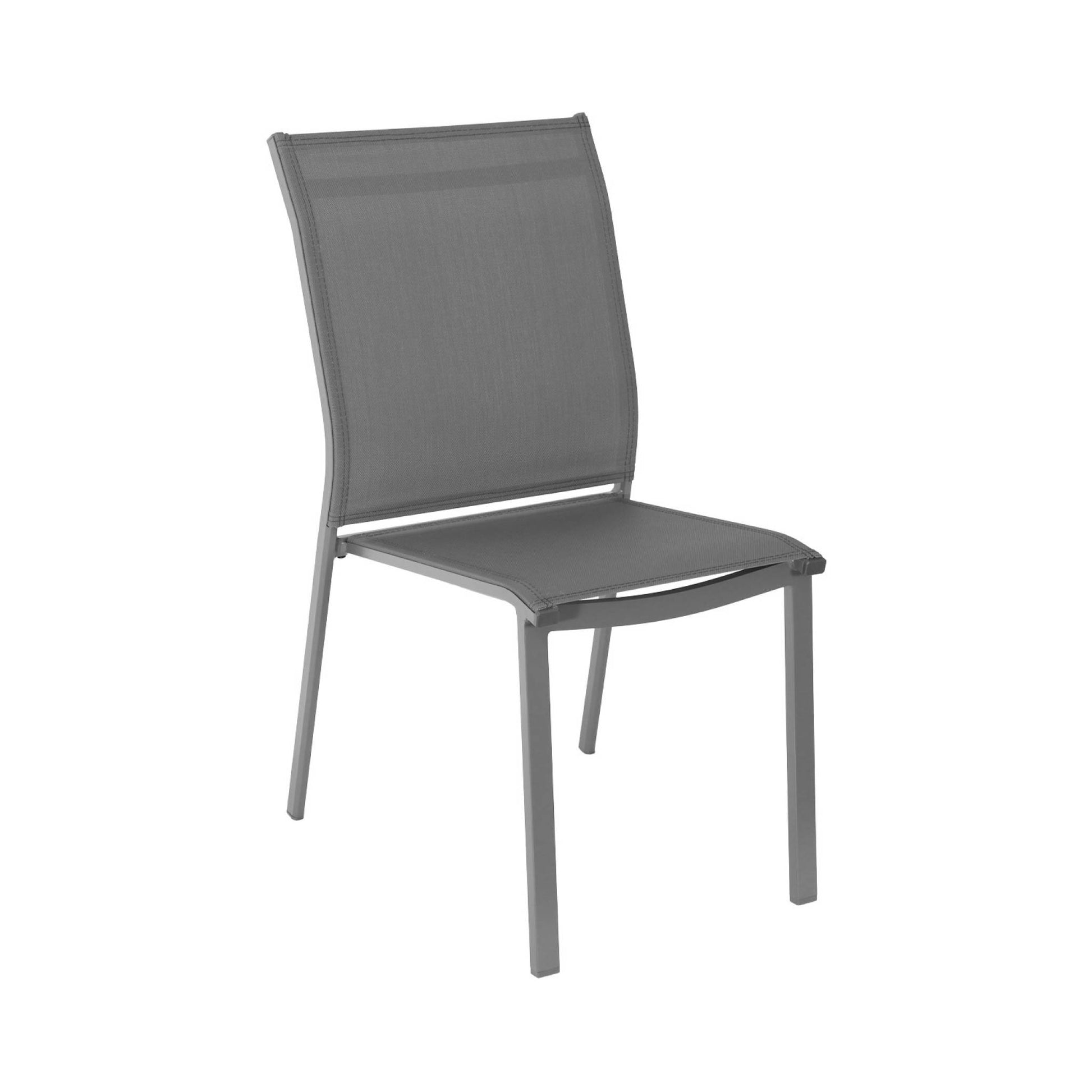 Set tavolo da giardino estensibile in alluminio con 8 sedie, antracite