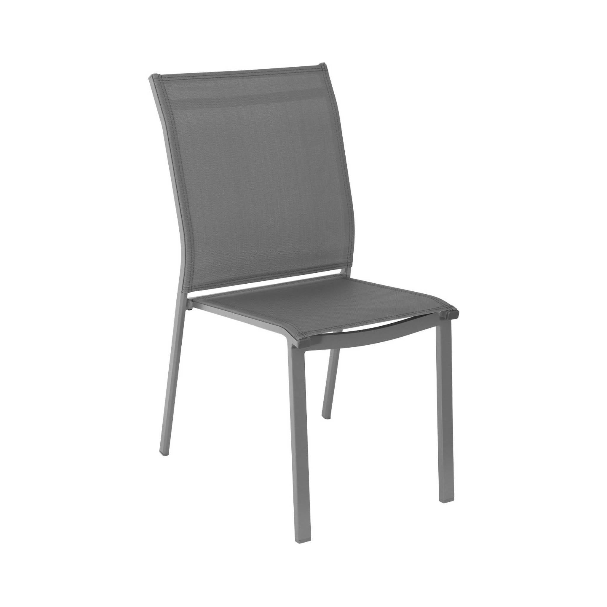 Set tavolo da giardino estensibile in alluminio con 8 sedie, antracite