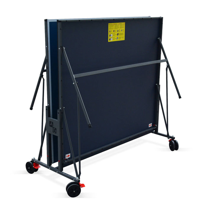 Tavolo da ping pong per interni piegabile con 2 racchette e 3 palline,