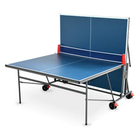 Tavolo da ping pong per interni piegabile con 2 racchette e 3 palline,