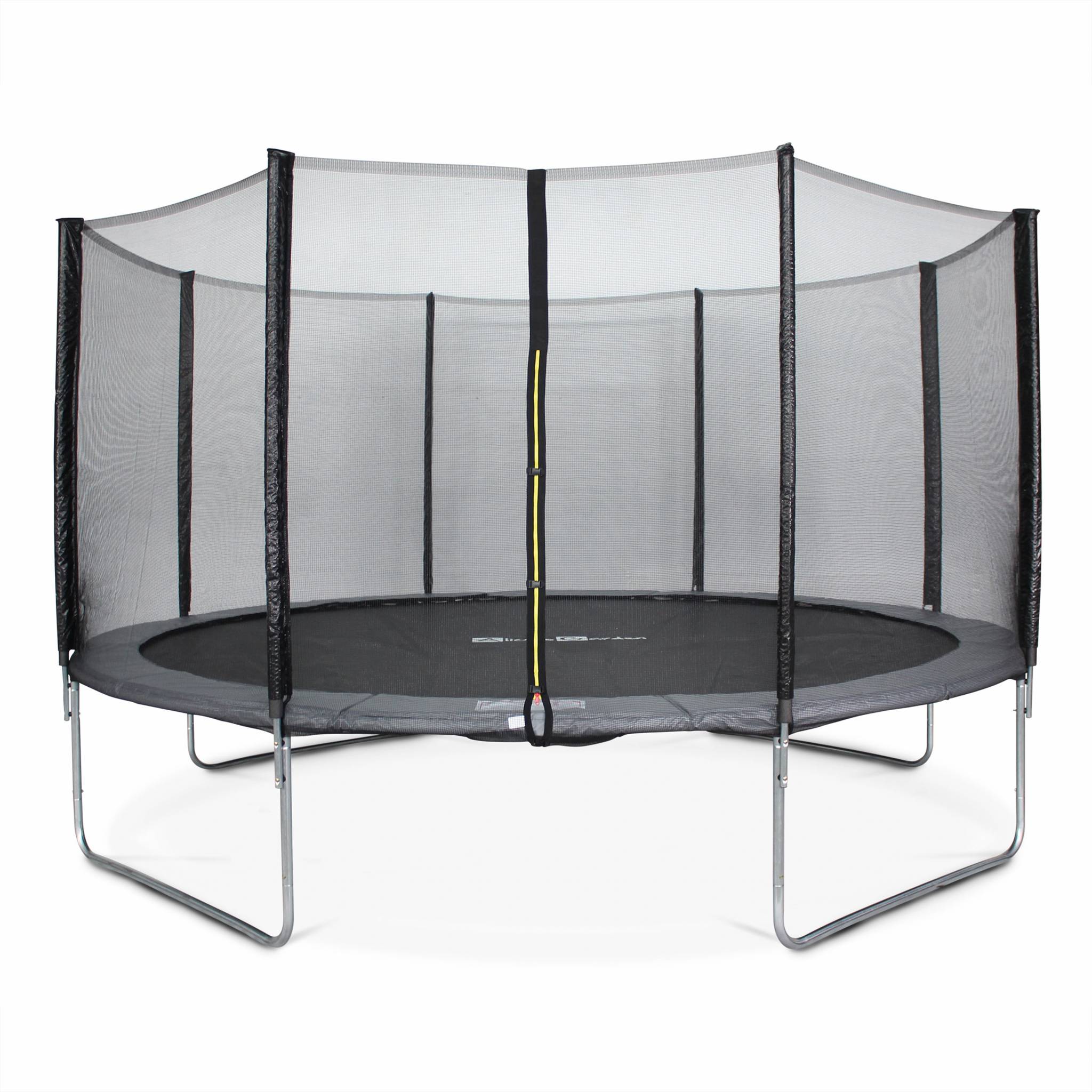 Trampolino 430cm rete di protezione, grigio