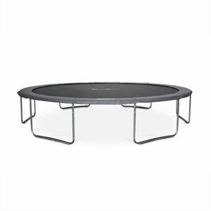 Trampolino 490cm rete di protezione, grigio