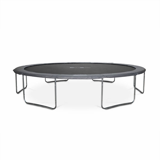 Trampolino 490cm rete di protezione, grigio