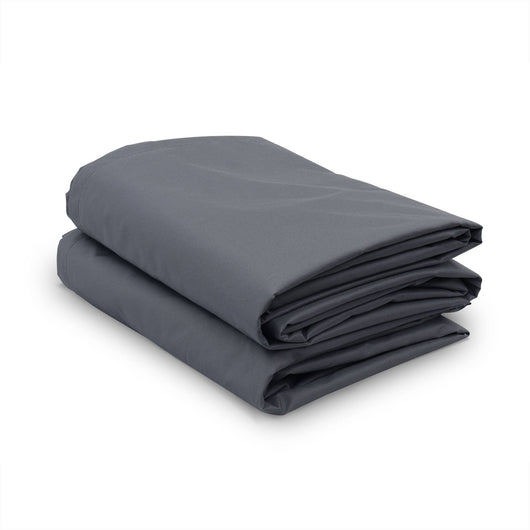 Set di 2 copertura per mobili da giardino napoli e vittoria, grigio