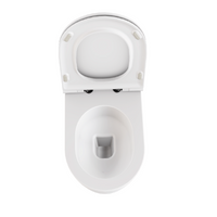 Coppia Di Sanitari Azzurra Ceramica Sospesi Senza Brida Bianco Lucido "Comoda"