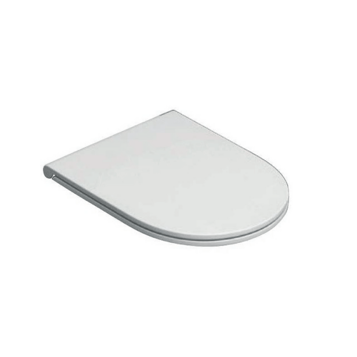 Copriwater Soft-Close Azzurra Ceramica "Forma" Bianco Opaco