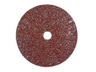 DISCHI ABRASIVI FIBRATI PER FERRO Ø MM.178- - ø mm.178 foro 22 per ferro grana 80 - 50 pezzi IMPERIAL
