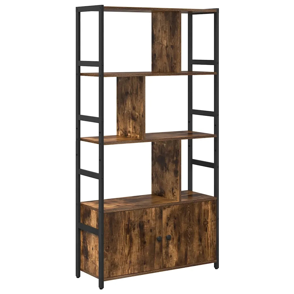 Libreria Rovere fumé 80 x 30 x 155,5 cm Legno multistrato 868439