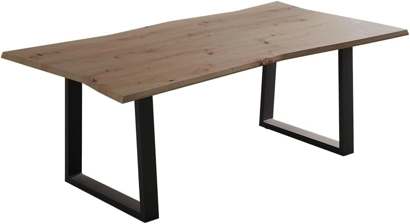 Tavolino da caffè Yan, Artigiano, 100 x 60 cm, adatto come superficie di appoggio e di lavoro