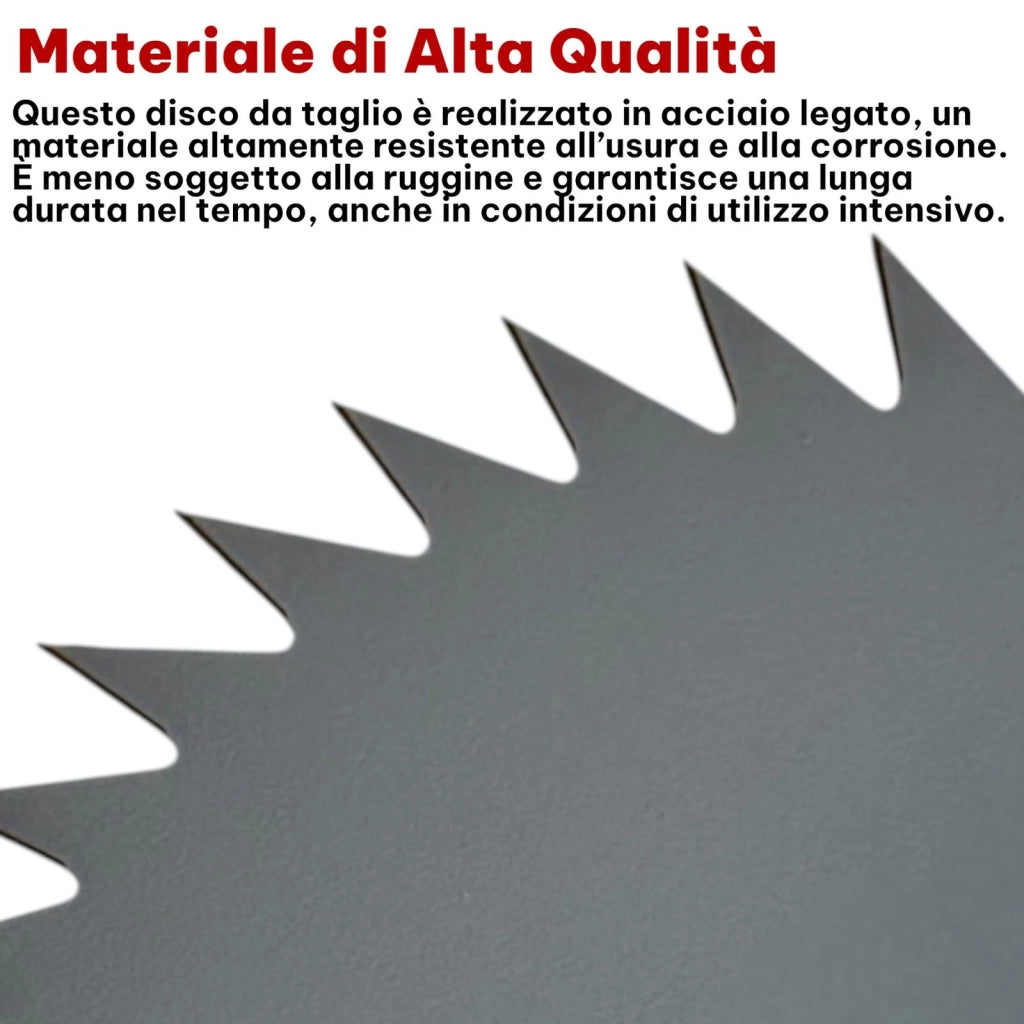 Ricambio Disco Per Decespugliatore 40 Denti Lama 255 mm Foro 25,4 mm | 07856