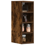 vidaXL Mobile Pensile “Riga” Rovere Fumo 20x29,5x60 cm