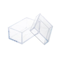 Set 24 Scatole Rettangolare in plastica Larghezza 8 cm