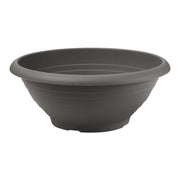 CIOTOLA CAMPANA diam. 30 in plastica VASO BASSO FOTO REALE Veca MADE IN ITALY Color: ANTRACITE