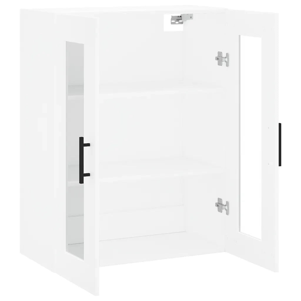 Armadietto a Muro | Mobile a Parete Bianco 69,5x34x90 cm