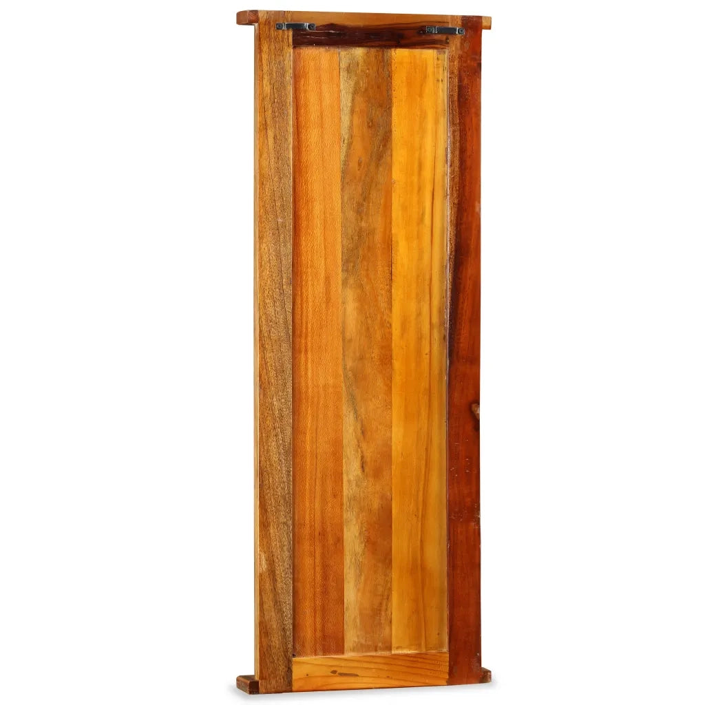 Appendiabiti 2 pz in Legno Massello di Recupero 38x100 cm CFW9782244