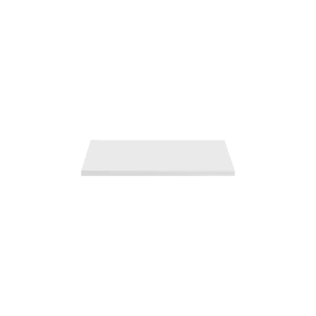 Piano lavabo ICON 60 cm – Finitura bianco alpino opaco – Accessorio per mobile sottolavabo moderno