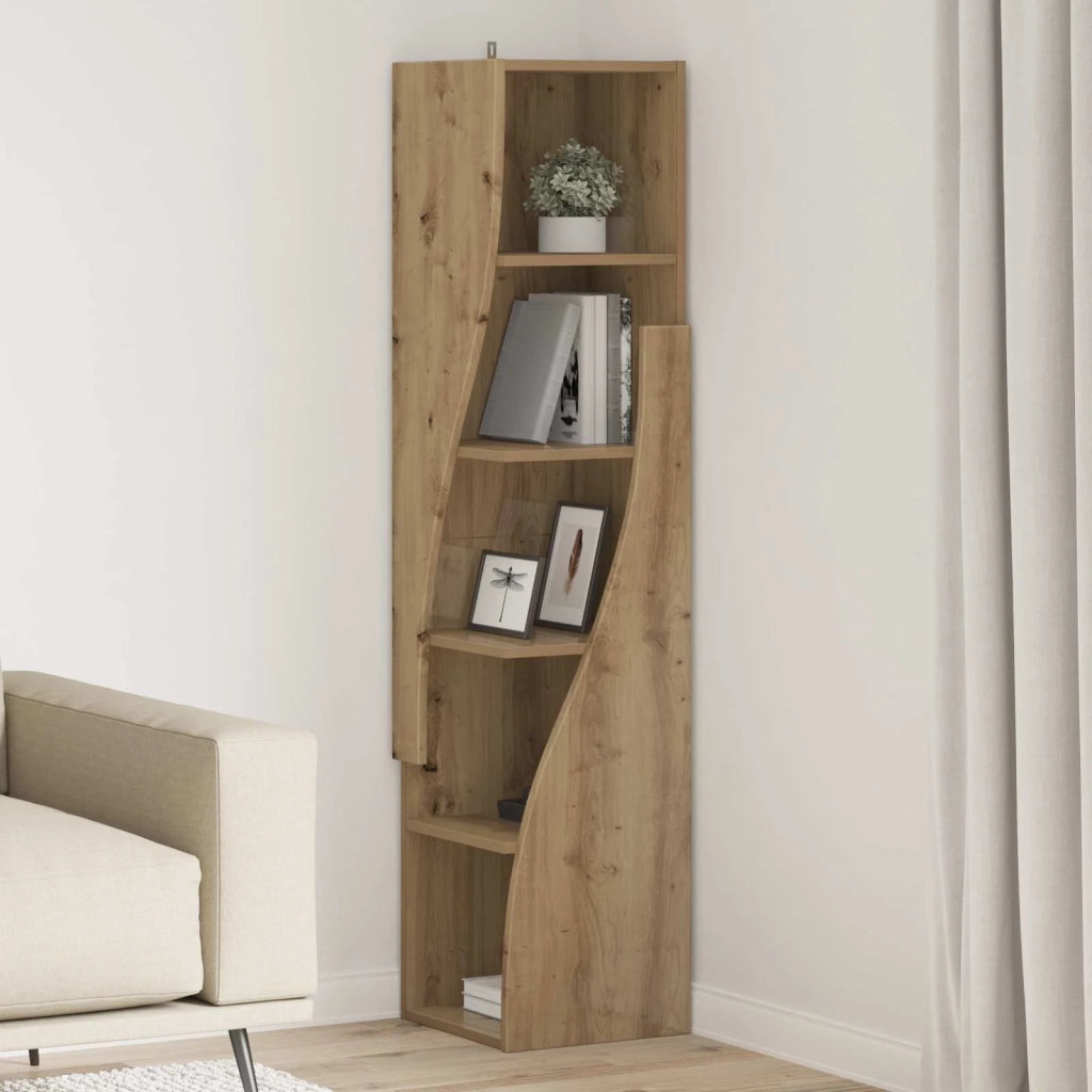 Mobile angolare 32x32x140cm Legno multistrato 889884