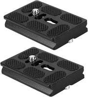 Stativo universale con rilascio rapido Arca-Swiss - Adattatore di stativo a vite universale - Set da 2 pezzi