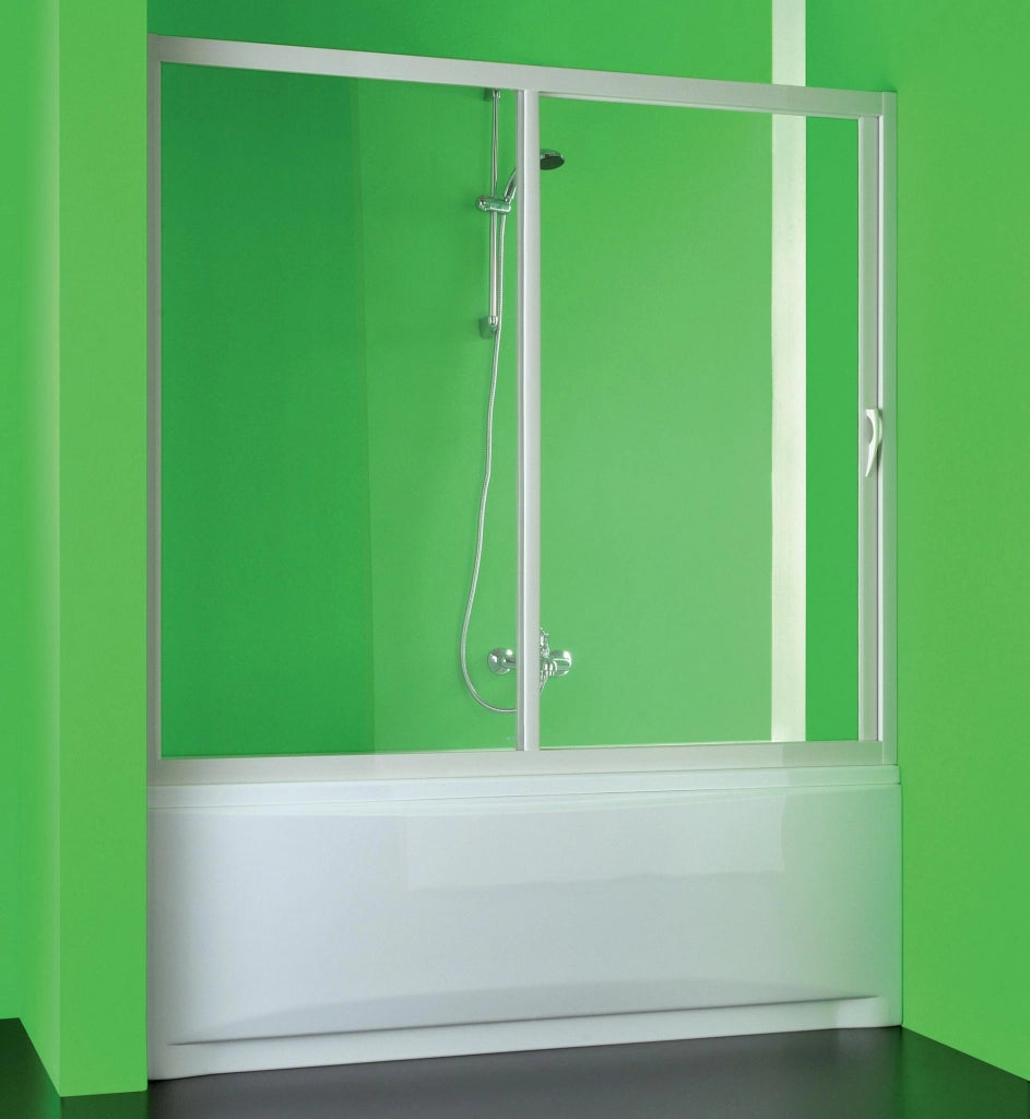 Sopravasca Lineare 180x150 cm 1 Anta Scorrevole in PVC H150 cm Dorini Bianco