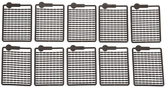 Stop Aas per Karper - 10 Pezzi - Visgerei per Boilies/Vlees/Mais - Aas Stopper - Hair Rig