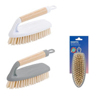 1 Pezzo Spazzola Bucato o Pavimenti Bamboonet 17 cm 2 Colori