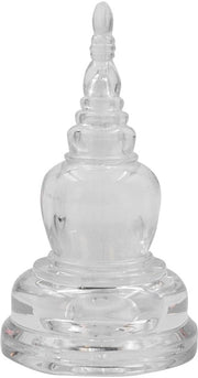 Decorazione per la Strada - Torre Acrilica Transparente - Buddha - Decorazione Elegante - Utilizzo Multifunzionale - Adatto per Templi - Rilassamento e Bellezza - Torre Decorativa