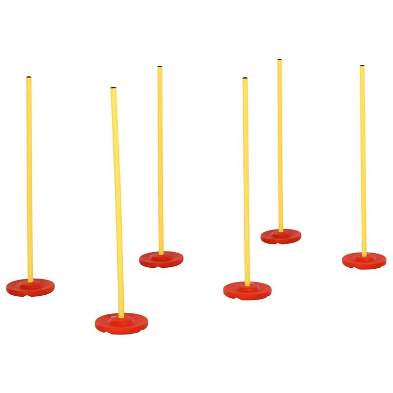 SET AGILITY DOG CON PALETTI ED ANELLO REGOLABILE PER ADDESTRAMENTO CANI