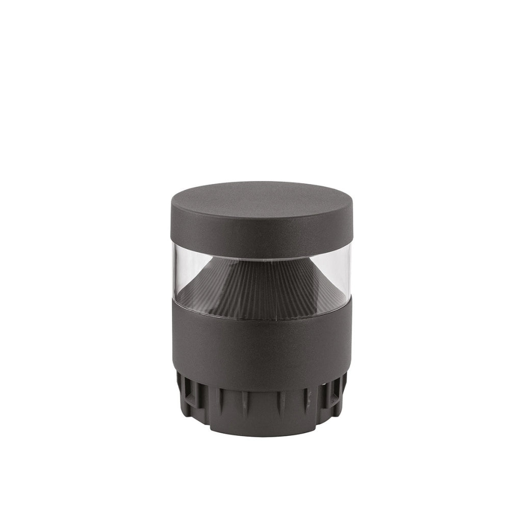 Paletto LED Personalizzabile GES2360 CCT 3000K/4000K/5000K IP65 in Alluminio Grigio Antracite Trattamento C4 - Gealuce
