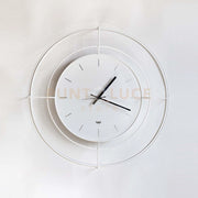 Orologio da parete contemporaneo Nudo piccolo Bianco