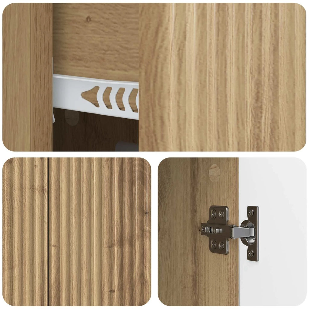 Credenza con cassetto Rovere Artigianale 89 x 34,5 x 60 cm