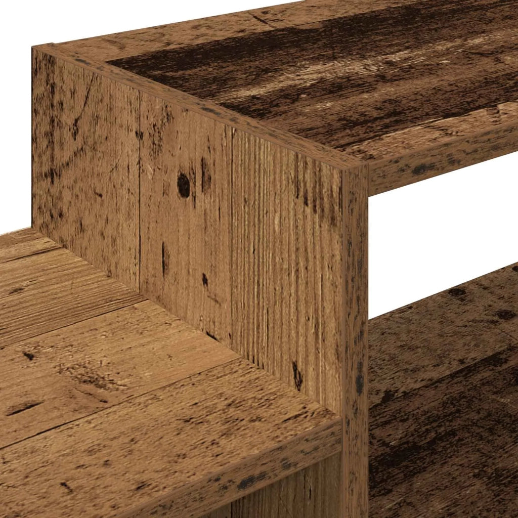 Mobile TV da Parete A parete Legno antico 220 x 28 x 21 cm 8006019