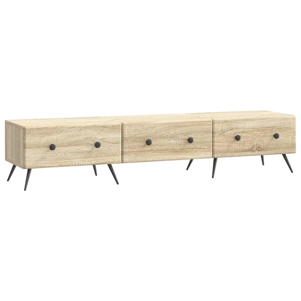Mobile TV Rovere Sonoma 147 x 34,5 x 30 cm Legno ingegnerizzato 895627